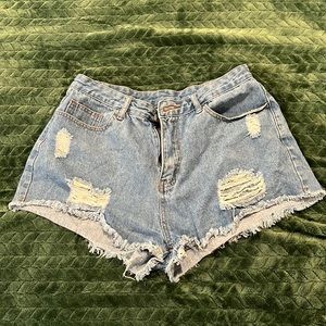 Jean shorts 2in inseams